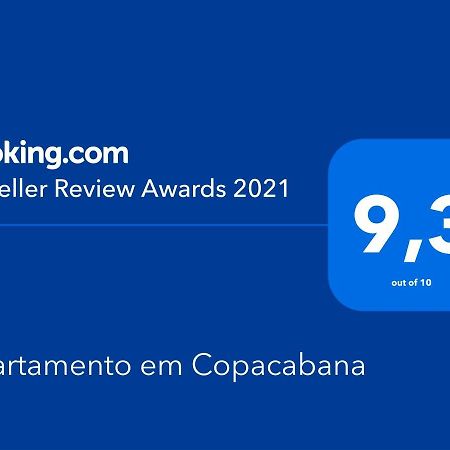 Apartamento Em Copacabana Rj Rio de Janeiro Buitenkant foto